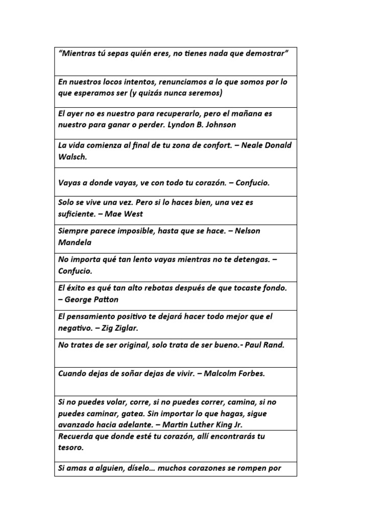 Frases para La Agenda - Verónica | PDF | Felicidad | Amor, image size:768x1024