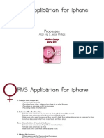 PMS Application For Iphone: Processes