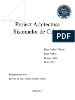 Proiect Arhitectura Sistemelor de Calcul (DOCA, PATER, KOVACS 1631)
