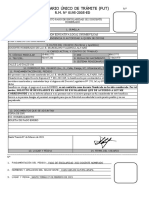 Formulario-Único-De-Trámite Pago de Escolaridad 2022