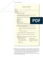 Figure 4-3: Job Analysis Information Sheet