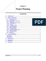 Project Planning: 3.1 3.2 Process Description