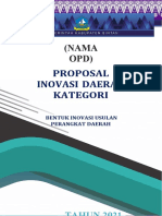 Contoh Proposal Inovasi Daerah