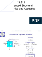 Advanced Structural Dynamics and Acoustics Lectures