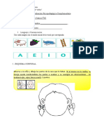 Evaluación Psicopedagógica Prebasica Finales de Año