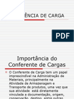 Conferência de Carga