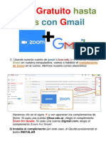 Zoom Gratuito Hasta 2 Hs Con Gmail