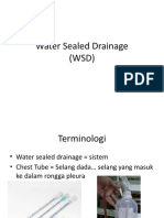 Water Sealed Drainage