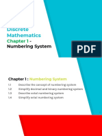 Chapter 1 - Numbering System