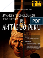 AVANCES TECNOLÓGICOS DE LAS CULTURAS DEL ANTIGUO PERÚ