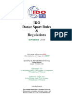 Dance Sport Rules