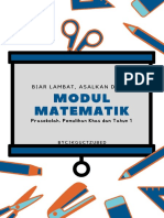 Modul Matematik Part 1 Topik Operasi Tambah Dan Tolak (File Kecil)