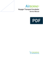 Voyager Transport Incubator: Service Manual