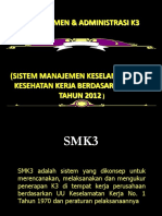 Manajemen Administrasi (SMK3) Madya