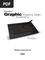 Monoprice Graphic Drawing Tablet Manual 10594_Win_Manual_131030