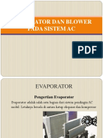 Evaporator Dan Blower