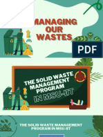 Managing Our Wastes