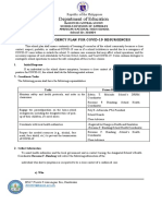 Department of Education: School Contingency Plan For Covid-19 Resurgences