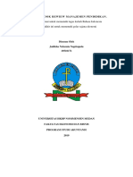 Criticalbook Rewiewmanajemenpendidikan.: Tugas Ini Dibuat Untuk Memenuhi Tugas Kuliah Bahasa Indonesia