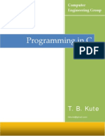 13725065 Programming in C by Kute T B