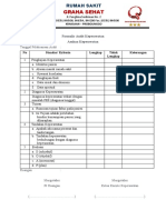 Formulir Audit Keperawatan