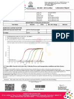 Avigna Laboratories Covid-19 PCR test report