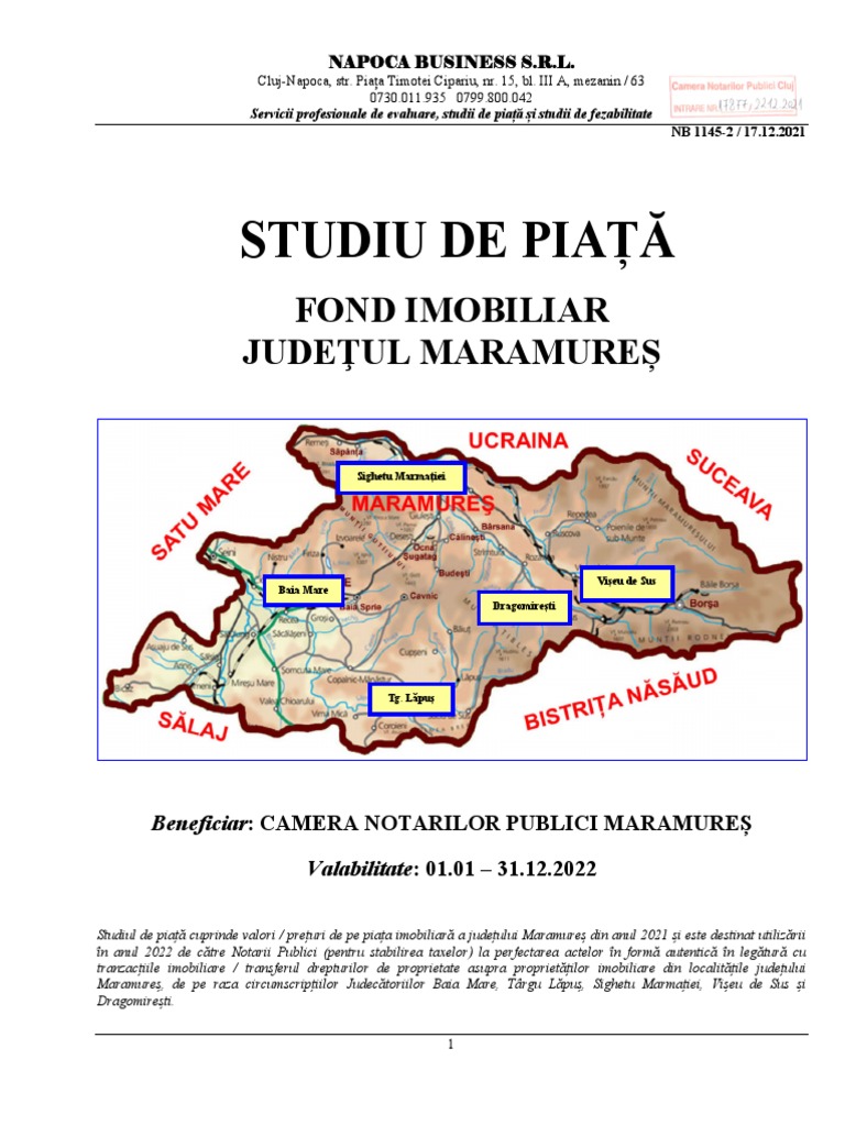 Studiu Piata Imobiliara CNP Maramures 2022 PDF