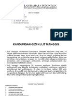 Makalah Bahasa Indonesia Manfaat Kulit Manggis Xi Ips3 Liza