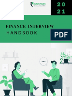 Finance Interview Handout