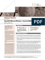 Budget Briefs: Swachh Bharat Mission - Gramin (SBM-G)