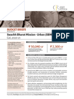Budget Briefs: Swachh Bharat Mission - Urban (SBM-U)