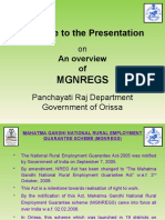 MGNREGS Overview Presentation