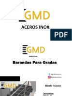 GMD - Catálogo Barandas en Acero Inox