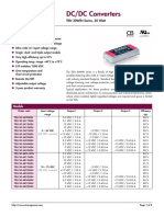 DC/DC Converters: Features