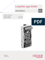 Proportional Amplifier Type EV1M3: Product Documentation