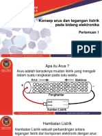 Materi Pertemuan 1 Elektronika