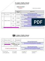 St. John's Public School: Class Ii C