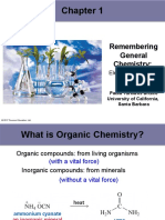 Remembering General Chemistry:: Electronic Structure and Bonding