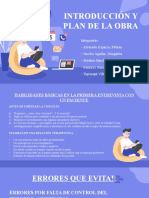 Introduccion y Plan de La Obra.