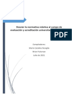 Dossier la normativa relativa al campo de evaluacion y acreditación universitaria en Argentina-fusionado (2)