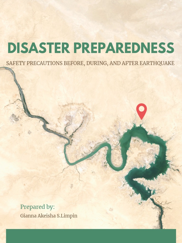 Safety Precautions Before, During, and After Earthquake and Volcanic