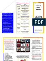 Carbon Monoxide Pamphlets Pan