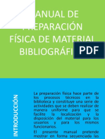 MANUAL DE PREPARACIÓN FÍSICA DE MATERIAL BIBLIOGRÁFICO