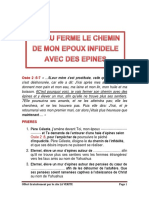EPOUX INFIDELE-CHEMIN D'EPINES