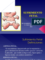 Sufrimiento Fetal: Dr. Ramirez Cabrera Juan U. P. Ricardo Palma 2011