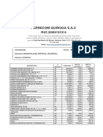 Ferrecom Insumos Estructura