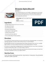 Brownie Alpine Biscotti Recipe - Taste of Home