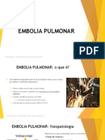 Embolia Pulmonar