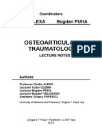 Osteoarticular Traumatology: Ovidiu Alexa Bogdan Puha