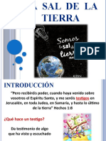 TEMA 8. La Sal de La Tierra (MGL)